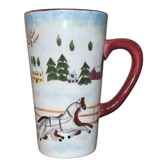 David Carter Brown Christmas  14 oz mug - Picture 1 of 3